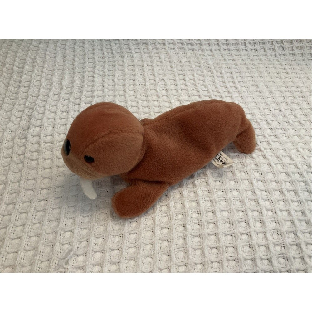 Beanie Baby Tusk 1st Gen Tush Tag, No Hang Tag. Beautiful Condition
